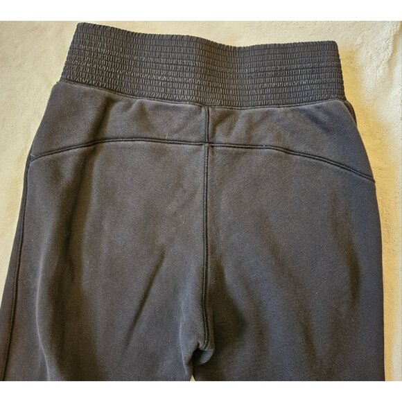 Lululemon Womens thick sweatpants joggers Black Double Pocket Size 2 Read* - Picture 9 of 13